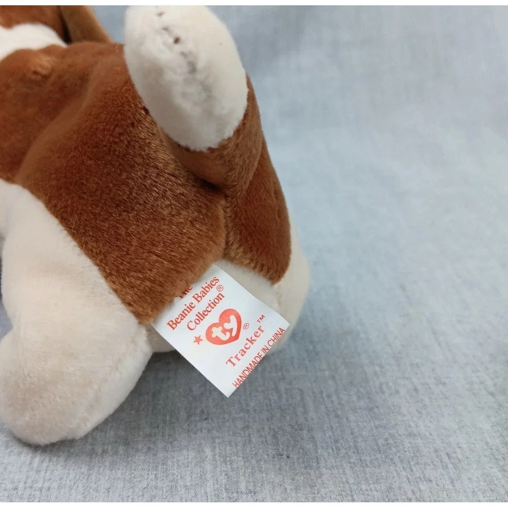 Ty Beanie Baby Tracker the Bassett Hound 97/98 Vintage Plush Collectors Toys - Picture 3 of 3